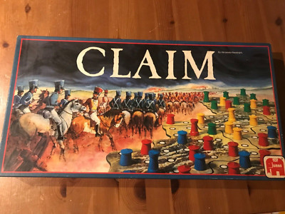 Claim - Jumbo 1983 - 80er Jahre Strategie Brettspiel - Kultspiel !