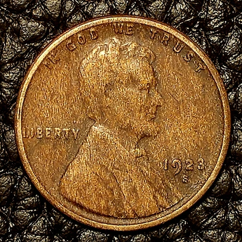 1923-S Lincoln Wheat Cent ~ VERY GOOD (VG) Condition ~ COMBINED SHIPPING!