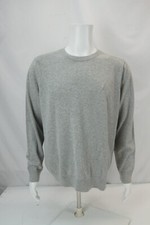 Nautica Crewneck Sweater Cotton Men's Gray Size Large