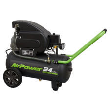 Image of Sealey SAC2420E 24L Direct Drive Air Compressor 2hp