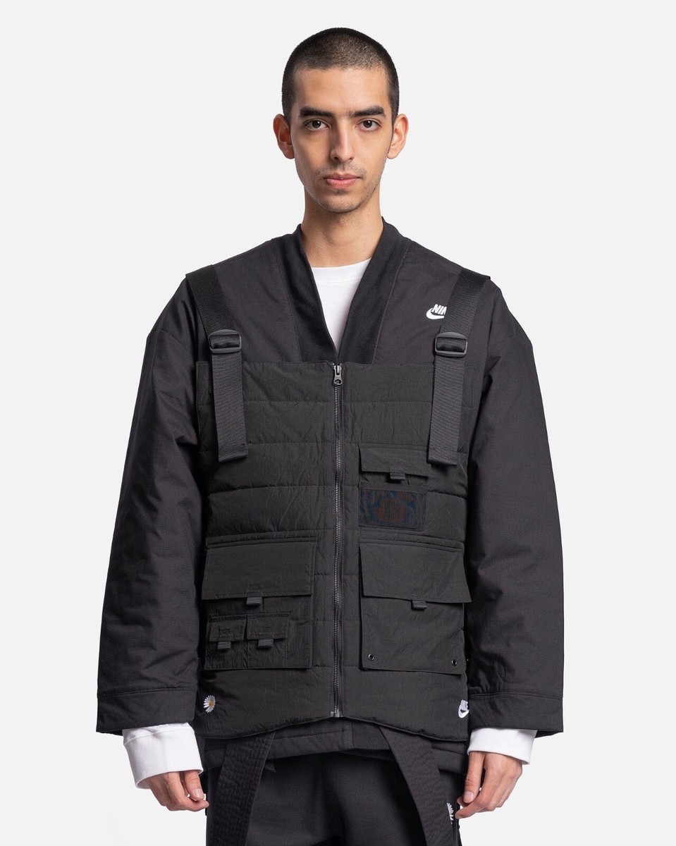 NWT RRP $350 Nike x Peaceminusone G-Dragon 2+1 Vest Kimono Jacket