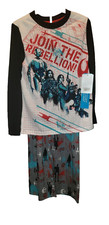 STAR WARS 2017 THE REBELLION BOYS SLEEPWEAR PAJAMAS LONG SLEEVE  PANTS NEW 7/8