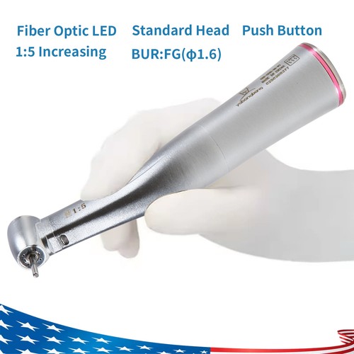 Dental Electric LED Brushless Micro Motor/1:1/1:5 Increasing Handpiece - Picture 18 of 37