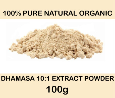 100% REIN NATÜRLICHES BIO - DHAMASA 10:1 EXTRAKT PULVER - Fagonia Arabica - 100g