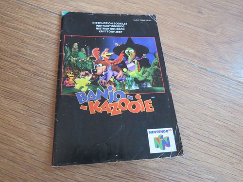 Nintendo 64 N64 Like New Banjo Kazooie - PAL - Grade A - Starboard Games