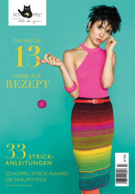 Kreativheft Schoppel *Knit the Cat 13 FARBE AUF REZEPT* mit 33 Strickanleitungen