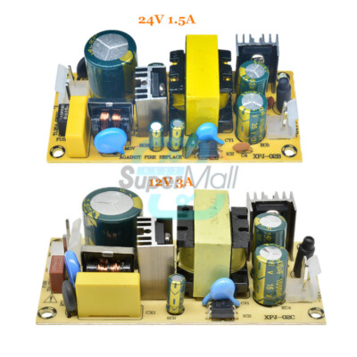 3A/1.5A 12V/24V Switching Power Supply Module AC 220V To DC 24V Board for Repair