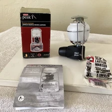 Coleman Peak 1 Single Mantle Micro Butane Propane Lantern Box Mantle Manual