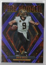 2022 Panini Phoenix Drew Brees Fire Forged #FF-3 Purple /125