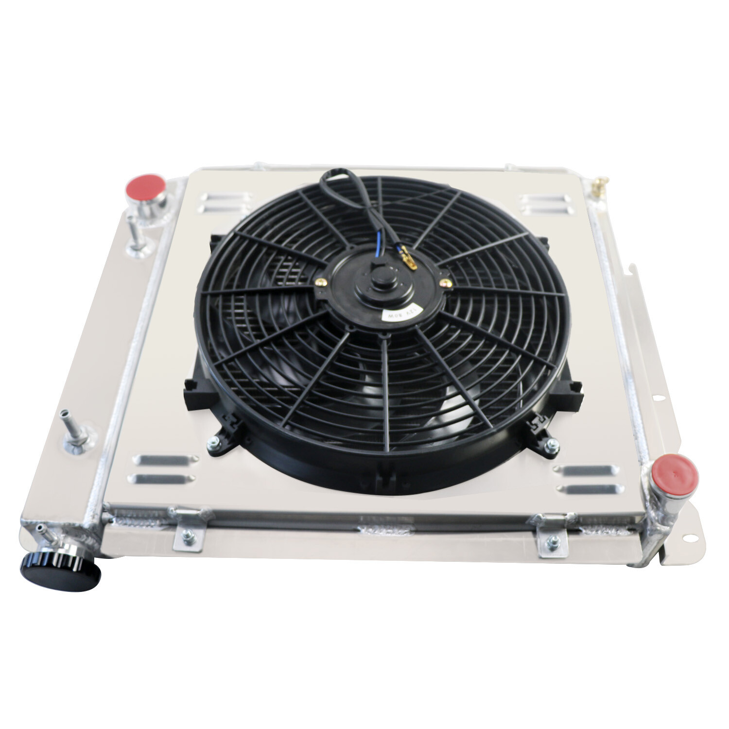 For 198706 Jeep Wrangler YJ TJ Chevy GM V8 Conversion 4Row Radiator