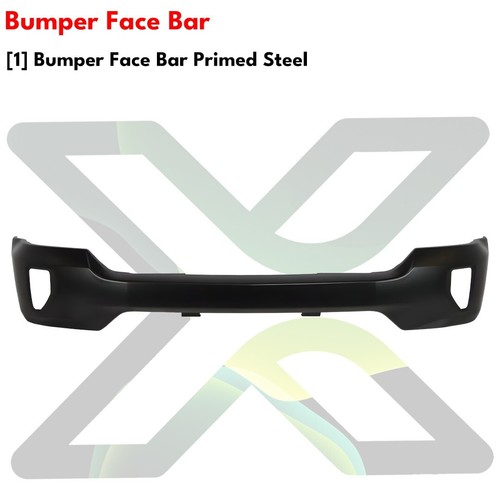 Front Bumper Primed & Headlights Assembly Kit For 2016-2018 Chevy Silverado 1500 - Picture 6 of 11