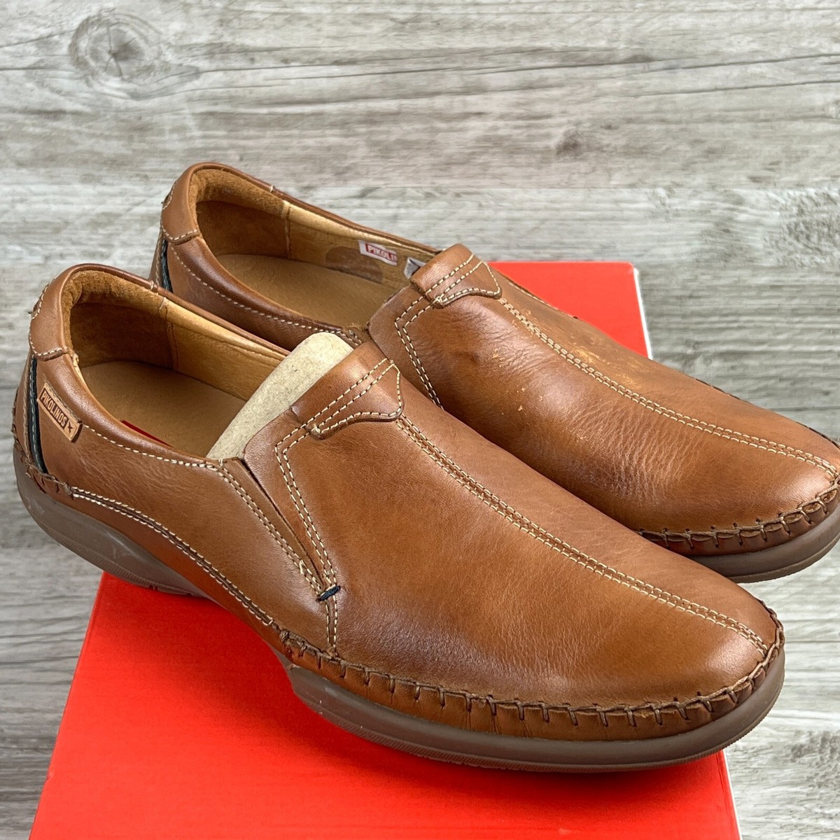 Pikolinos Sam Telmo Loafer Leather Brandy Men display picture 1