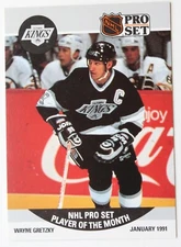 1990-91 Pro Set Player of the Month #P2 Wayne Gretzky / PROMO