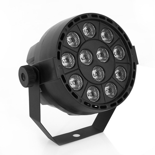 12W RGBW LED DMX-512 Stage Lighting Laser Strobe Projector Party DJ Disco Lamp - Picture 3 of 7
