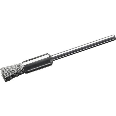 LESSMANN Pinselbürsten Edelstahldraht gewellt 0,10mm d5mm