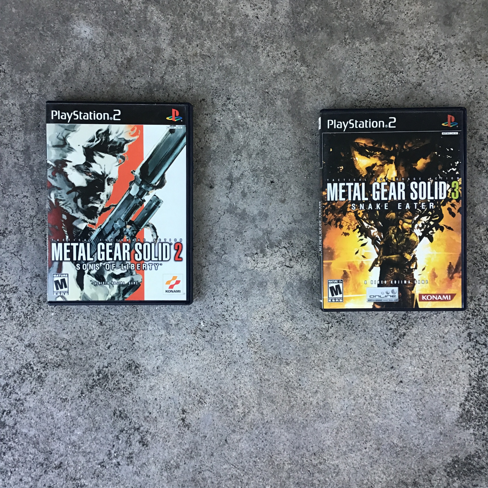 Metal Gear Solid 3 Snake Eater PS2 Game With Manual 83717200734