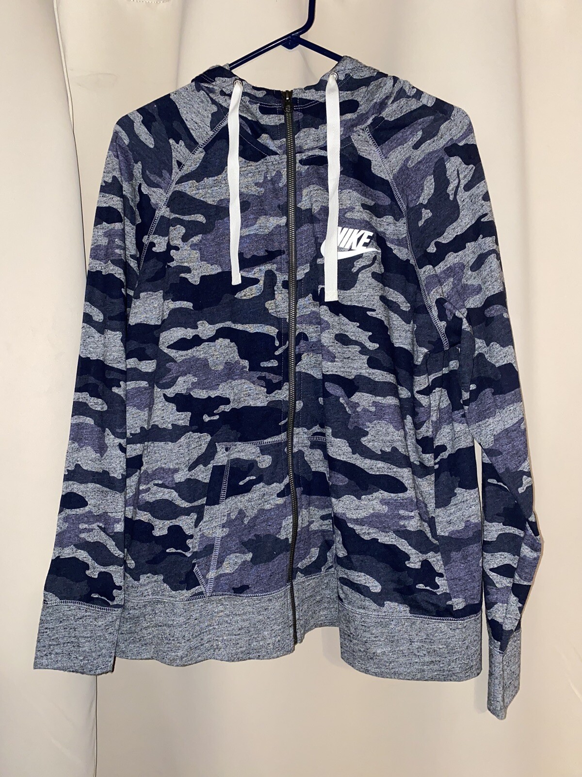Nike Kids Camo Print Full Zip Hoodie 
