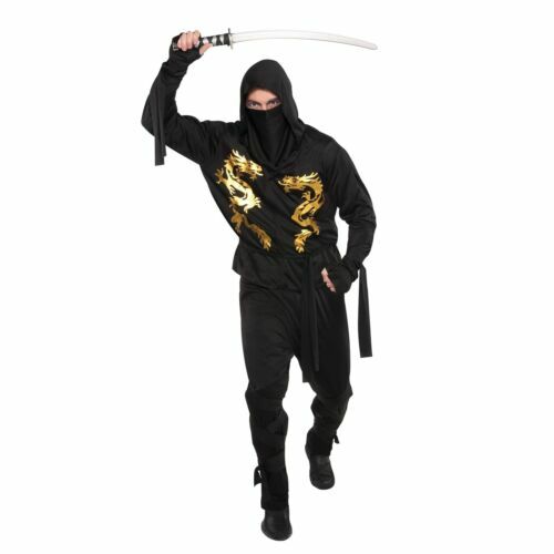 Ninja Master Erwachsenen-Kostüm – Cooles Fancy-Dress-Outfit Für Partys & Verkleidungen