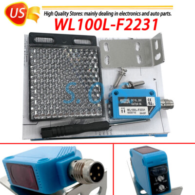 New In Box For SICK WL100L-F2231 Photoelectric Sensor Switch 10-30VDC 100mA