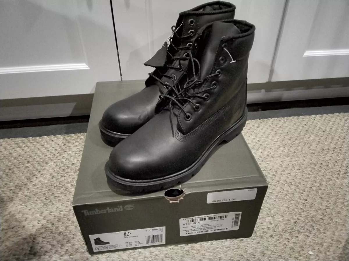 Timberland black sales smooth
