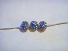 FIMO CLAY BEADS FOR BRACELETS OR PENDANTS D10