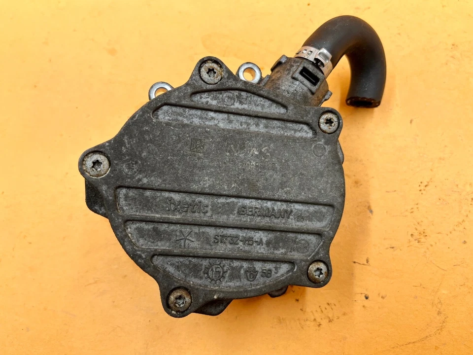 09-17 AUDI Q5 RIGHT RH PASS SIDE ENGINE BRAKE VACUUM PUMP ASSEMBLY OEM - Image 3 of 4