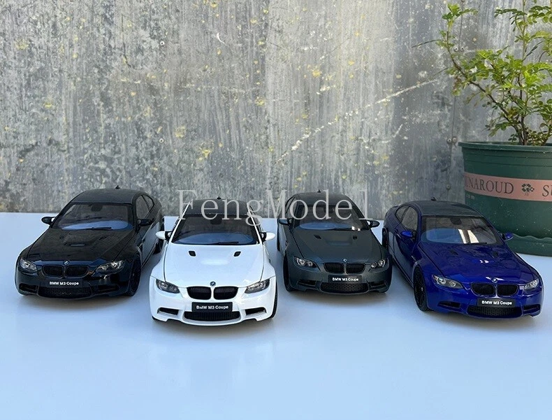 BMW M3 E92 noire miniature by Motor Max 1/18 mtm73182blk