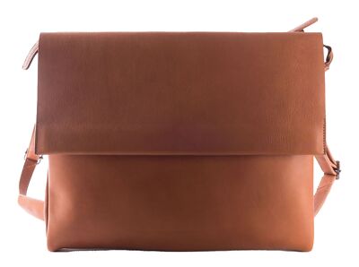 HAROLD'S Campo Messengerbag Businesstasche Umhängetasche Cognac hellbraun Neu