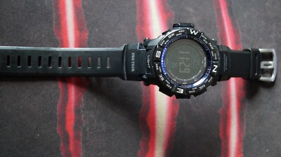 CASIO ProTrek PRW-3500Y 3414 Triple sensor solar quartz watch 52mm - Main Image