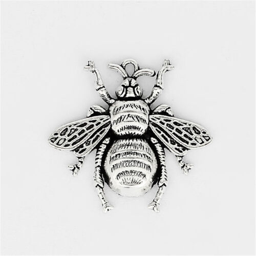 5X Pszczoła miodna Pszczoły Owady Charms Wisiorek Koraliki Tybetańska biżuteria Produkcja - Zdjęcie 1 z 4