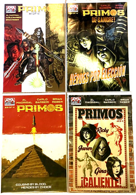 PRIMOS #1-4 ENGLISH EDITION COMPLETE SET DAVE JOHNSON 1ST PRINT 2022 AWA 2 3 NM