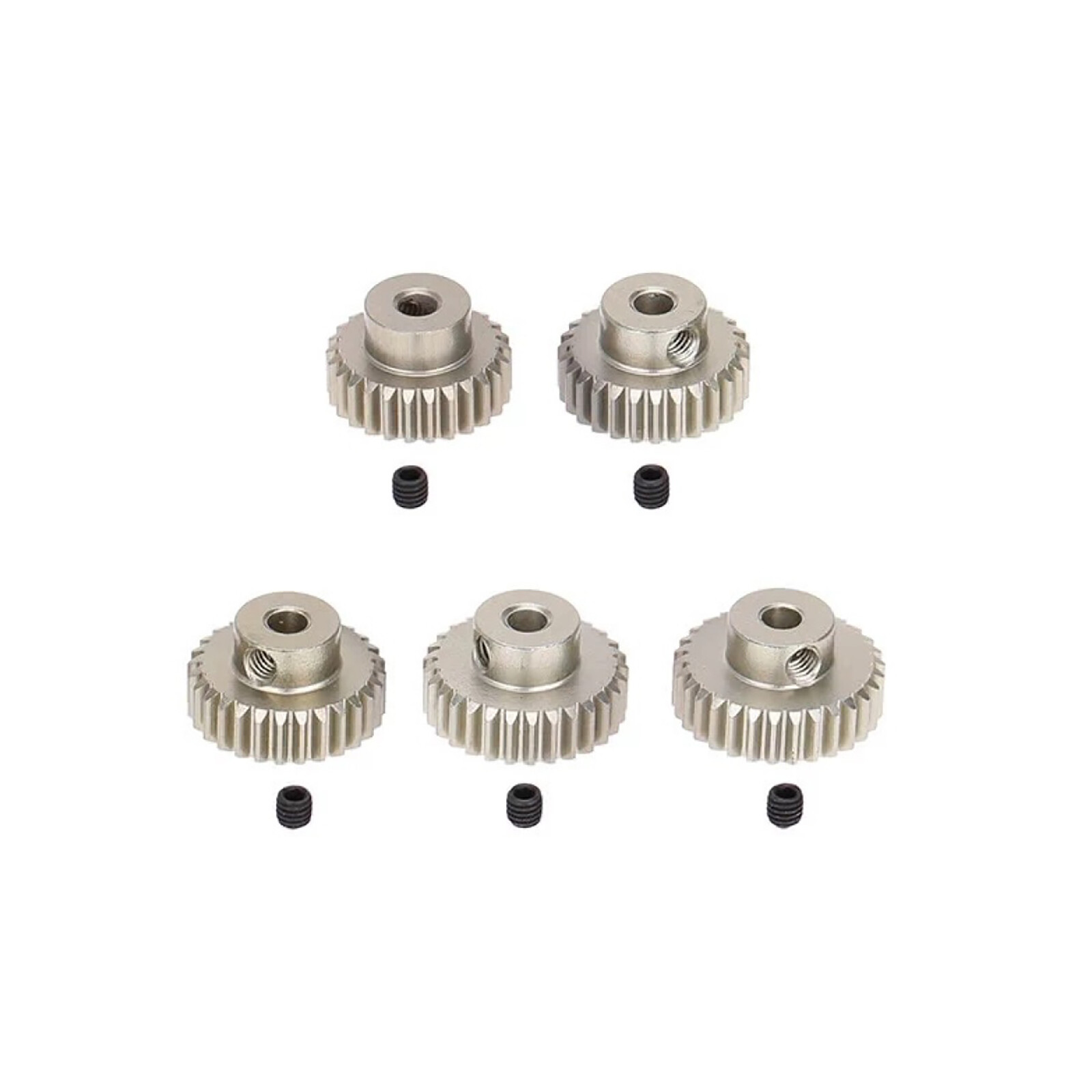 48DP 3.175MM 26T-30T Pinion Gear For 1/10 RC Car Brushed Brushless Motor