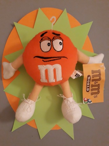 BUNGEE Boing! Boing! SOUNDS M&M's World⭐ Orange Character Plush VTG Collectible! - Picture 2 of 4
