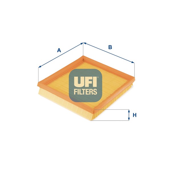 Luftfilter UFI 30.713.00 Filtereinsatz FüR VW Polo 5 6R1 6C1 602 604 612 614 7 4-image