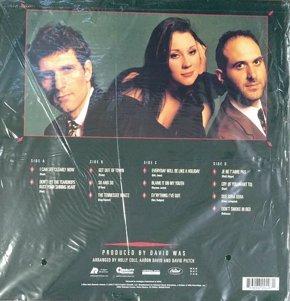 Analogue Productions Lp Holly Cole Don'T Smoke In Bed - Image 3 of 3