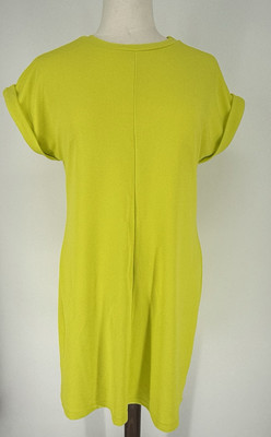 Lindgrünes Damenkleid Größe S 18 Zoll PTP