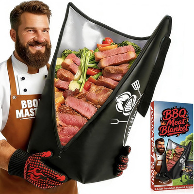 BBQ Blanket for Resting Meat, BBQ Brisket Blanket Meat Resting Blanket for Smoki