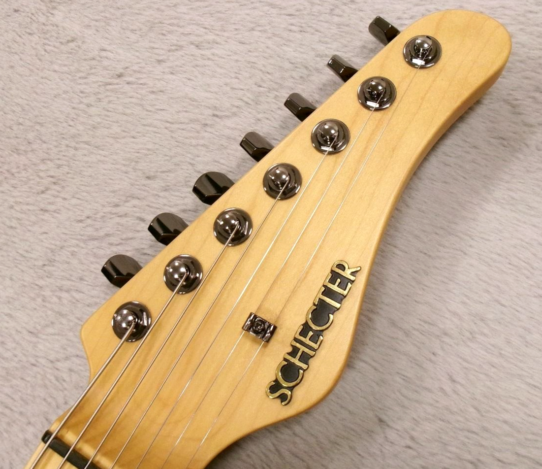 SCHECTER AC-EX-7-AveMujica BanG Dream! Wakaba Mutsumi 7-string