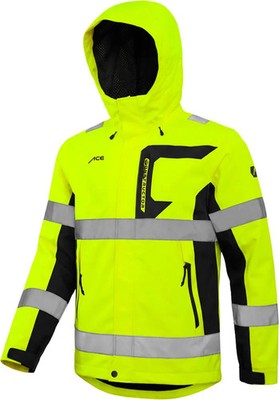 ACE Constructor Hi-Viz Regenjacke Outdoor Regenjacke Winddichte Jacke