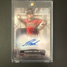 2022 Bowman Sterling #PA-JL Jordan Lawler Prospect Auto Diamondbacks