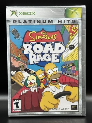 The Simpsons Road Rage   Platinum Hits   Sealed   Xbox
