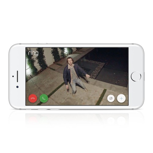 Ring Spotlight Cam Wired Plugged-in HD Security Camera Built-in Spotlights White - Picture 6 of 6