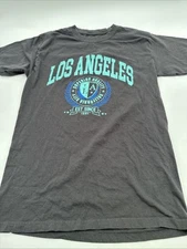 Call Your Mother Los Angeles T-Shirt Men Medium Graphic Print Gray ..#25082