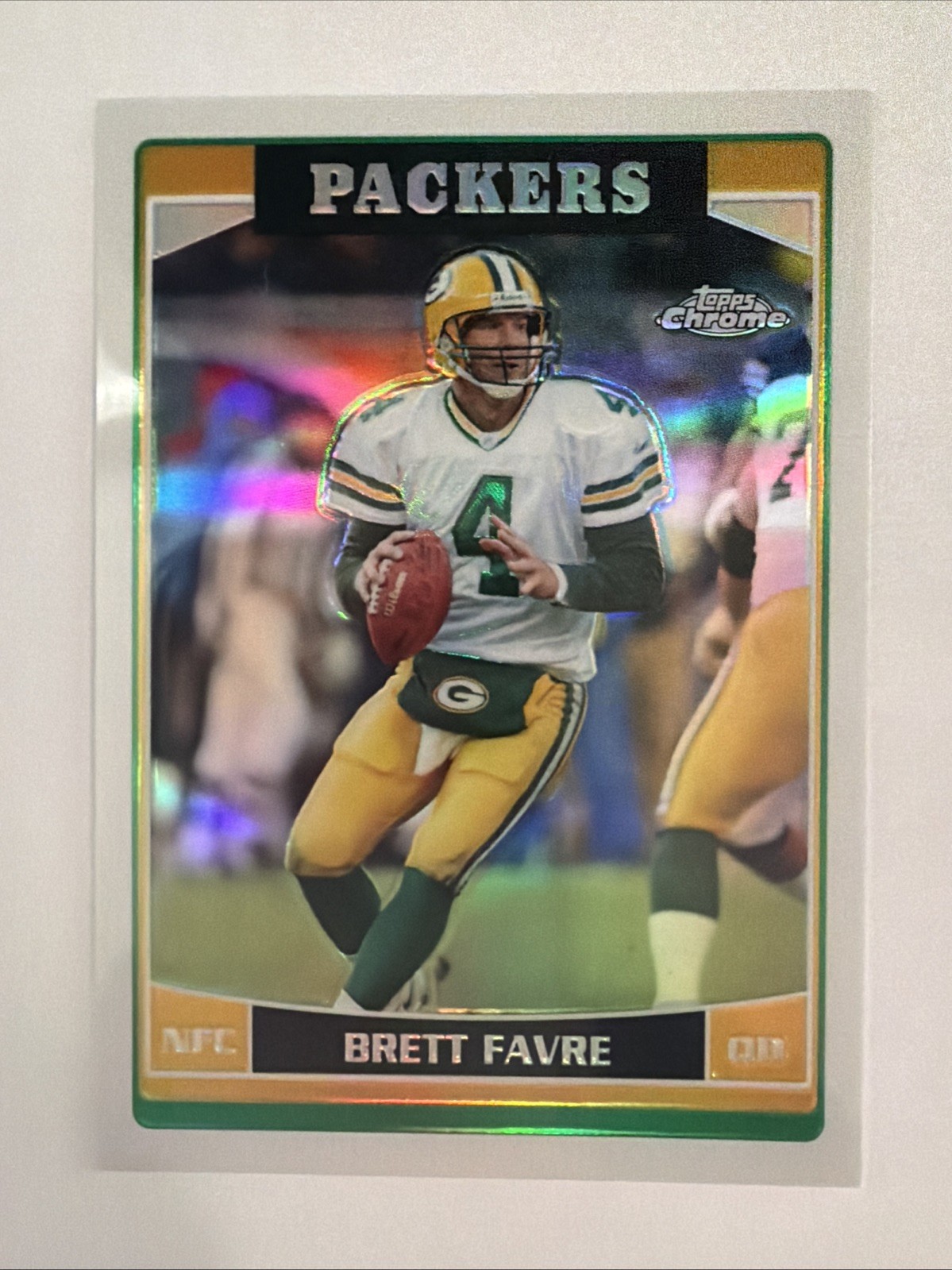 2006 Topps Chrome - Brett Favre #159 Refractor