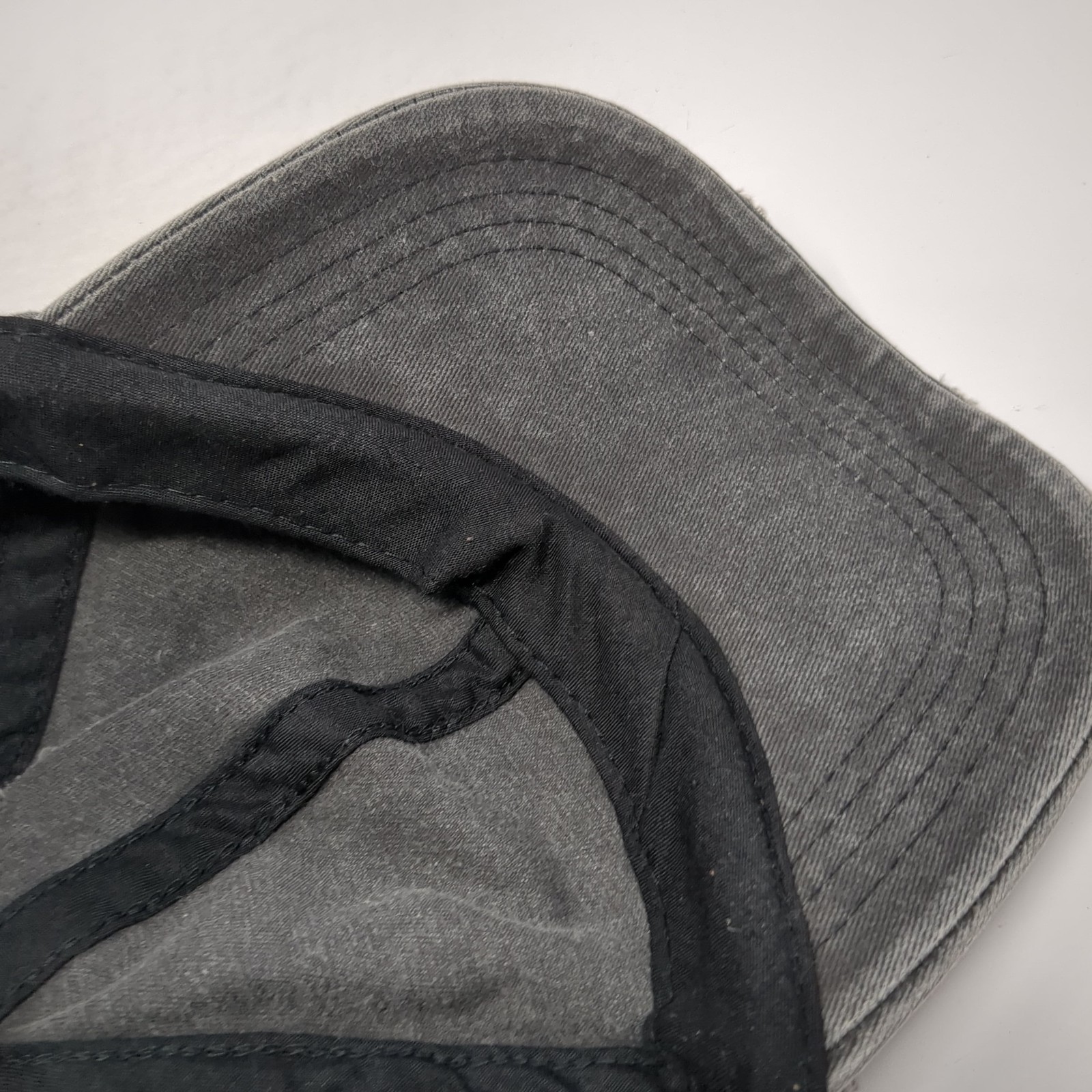 Mudd Slideback Hat Solid Gray One Size Adjustable… - image 8