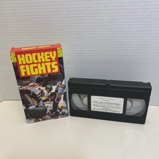 Hockey Fights #14019 Front Row Ent.  VHS Tape 1996 Old Time Hockey Fights Foil