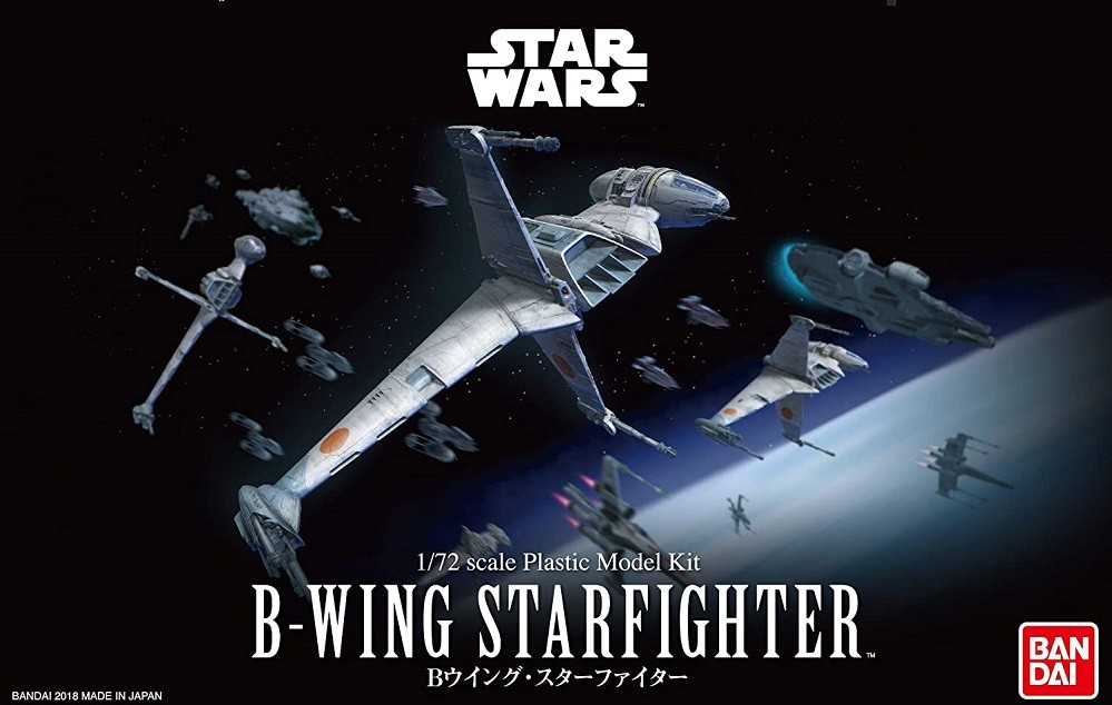 Revell / Bandai 01208 - 1/72 Star Wars - B-Wing Fighter - New