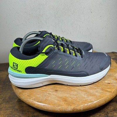 Salomon Sonic 4 Confidence Road Running Mens Size 10 Gray White Shoes