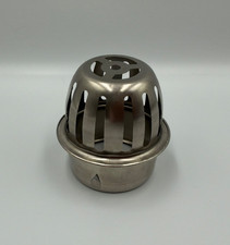 Dome Floor Drain Cover, Stainless Steel Round Shape Roof Floor Drain Outdoor ...