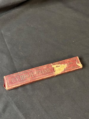 C.V. Heljestrand No 24 Straight Razor Eskilstuna Sweden + Original Case Vintage